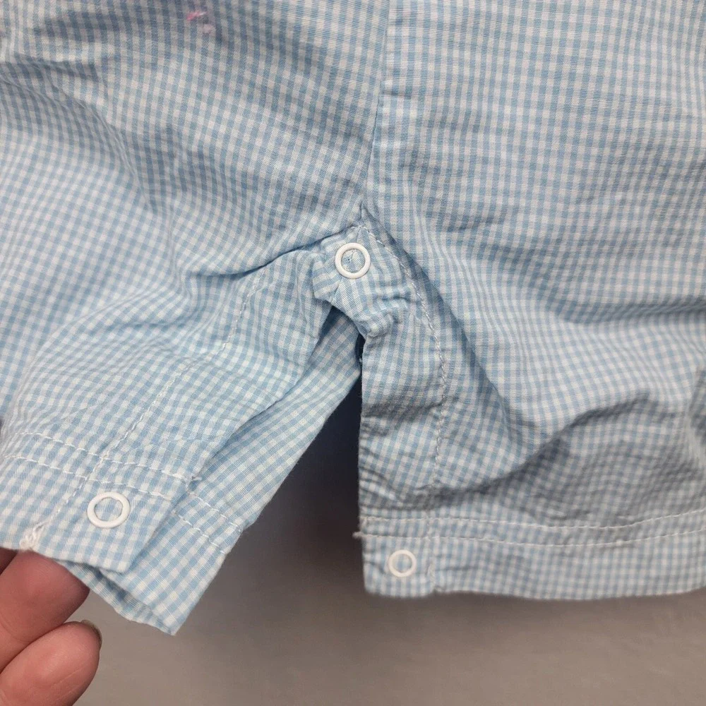 Chaps Newborn Collection Baby Boy Sz 9 mo. 2 Piece Overall Outfit NWT nautical